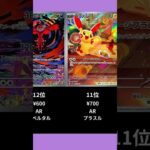 【ポケカ】レイジングサーフの高額ランキングTOP20【ポケモンカード】【2025-07-24】 #shorts