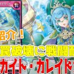 【ラッシュデュエル】新規紹介！アビスカイトカレイドカレン！魔法罠破壊に戦闘耐性付与の罠も！！！【遊戯王】