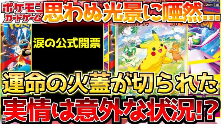 【ポケカ】逆境からついに大逆転!!苦難の果てに掴んだ公式抽選…涙【ポケモンカード最新情報】