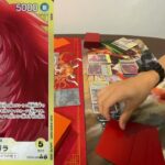 【ワンピカード対戦】黒ティーチvs黄カルガラ　スタートデッキ強化後の環境対決