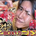 新弾ワンピース1カートン開封！！！