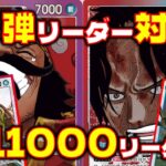 【対戦動画】13弾リーダーが強すぎる！！赤青エースVS赤紫ロジャー