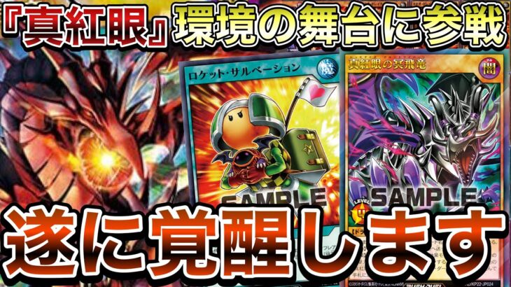 【完全覚醒】真紅眼の新規2枚で一気に環境レベルにまで仕上がってきました。最新型『真紅眼デッキ』を紹介。