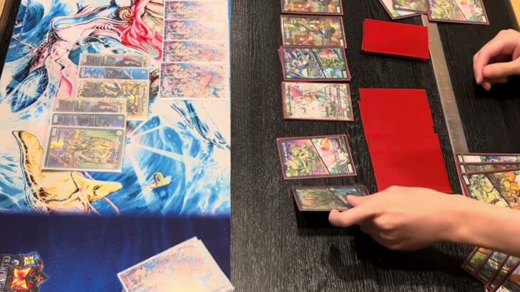 2025年8月18日　デュエマ店舗決定戦決勝！エンジェルコマンド対グランセクト