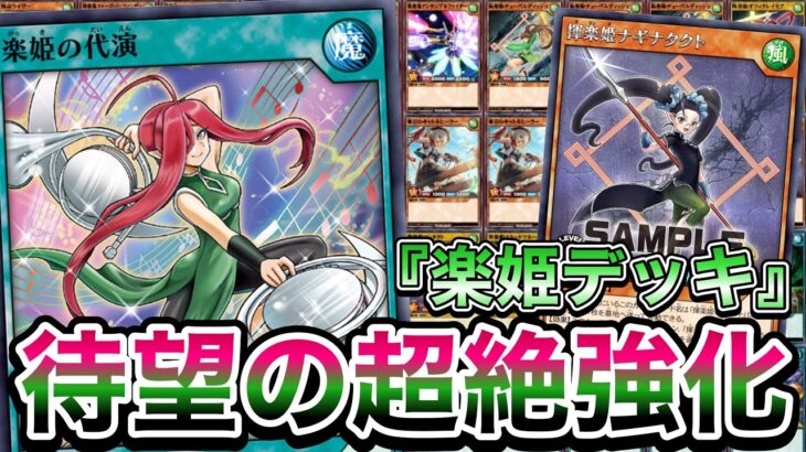 【激強】突如『揮楽姫コンタクト』が6枚体制になりました。最新型楽姫デッキが凄いので紹介します。