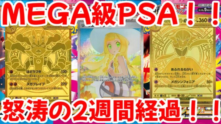 【ポケモンカード】エグい事になってるメガブレイブ・メガシンフォニアがヤバい！！MEGA級PSA！！怒涛の2週間が経過！！【ポケカ高騰】