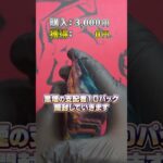 リザードンexが欲しすぎて黒炎の支配者を10パック買ってきました!