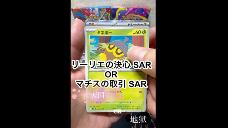 天国or地獄⭐︎トレーナーSAR確定⭐︎新弾メガブレイブBOX開封 #ポケモンカード #ポケカ #pokemon #ポケカ開封動画