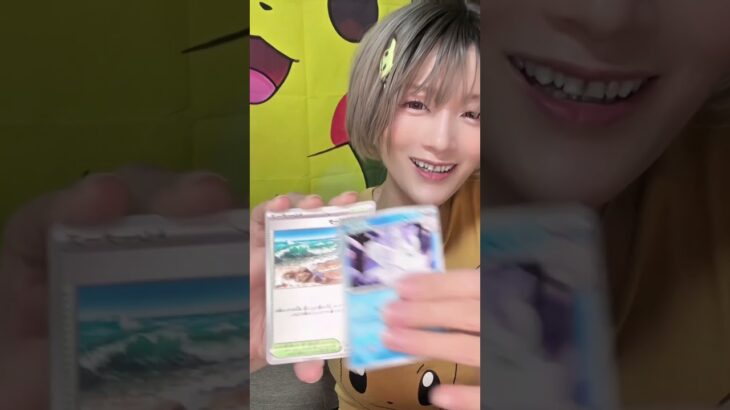 新弾ポケカ開封✨今回はメガシンフォニア🥰ただ今回は、、、最後までみてね💕#ポケカ #ポケモンカード #ポケカ開封