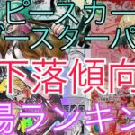 【ワンピースカード】各ブースターパック 相場ランキング 9月 受け継がれる意志 THE BEST2 師弟の絆 ＋まとめ 前回と現在価格の比較！