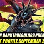 Amon Dark Irregulars –  Cardfight Vanguard Deck Profile Premium September 2025