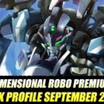 Dimensional Robo –  Cardfight Vanguard Deck Profile Premium September 2025