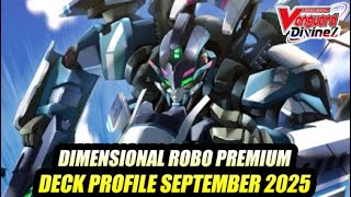 Dimensional Robo –  Cardfight Vanguard Deck Profile Premium September 2025