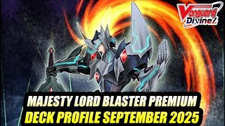 Majesty Lord Blaster –  Cardfight Vanguard Deck Profile Premium September 2025