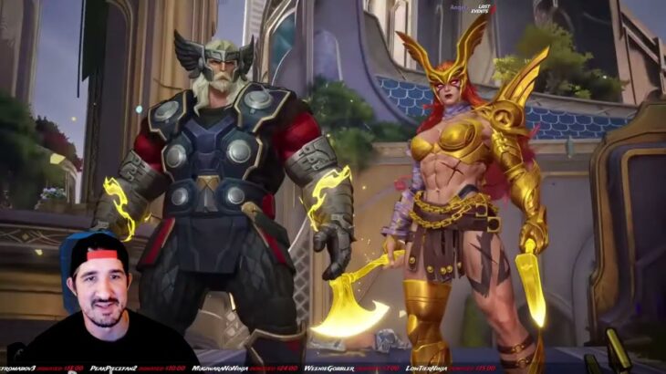 Ninja Reacts to Marvel Rivals Official Trailer Angela Vanguard