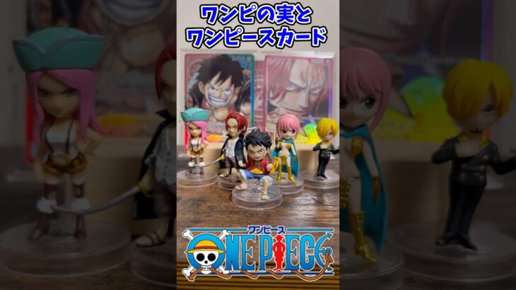 ワンピの実とワンピースカード並べてみた！その１【ONE PIECE】