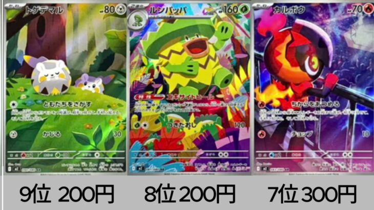 インフェルノX AR　相場ランキング　9月29日