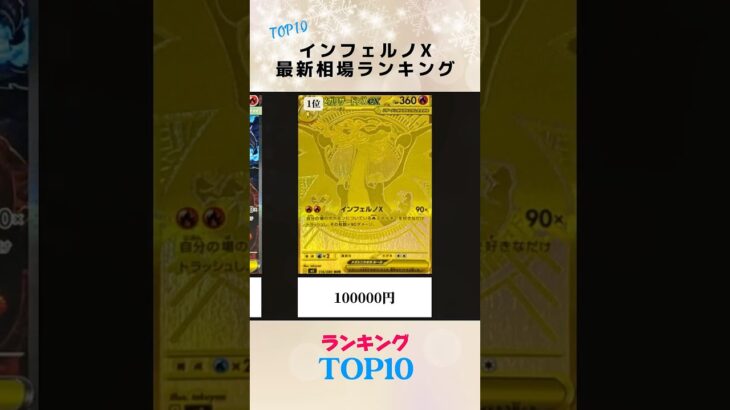 インフェルノX最新相場TOP１０