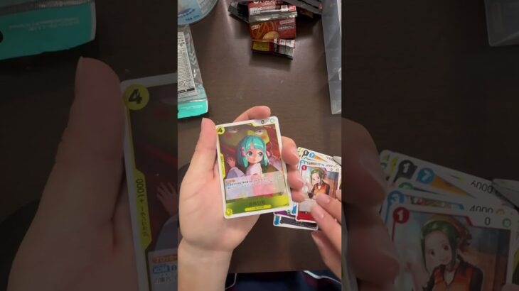 ワンピカード新弾開封#ワンピース #ワンピカード #ワンピカード開封 #onepiece #カード開封