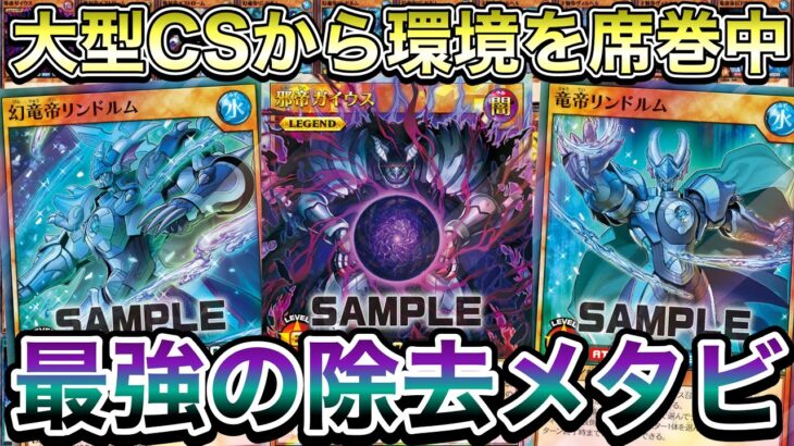 【本気構築】遂に『帝王デッキ』の時代が到来。除去コン+墓地メタしてガチで手に負えなくなってる件！！！