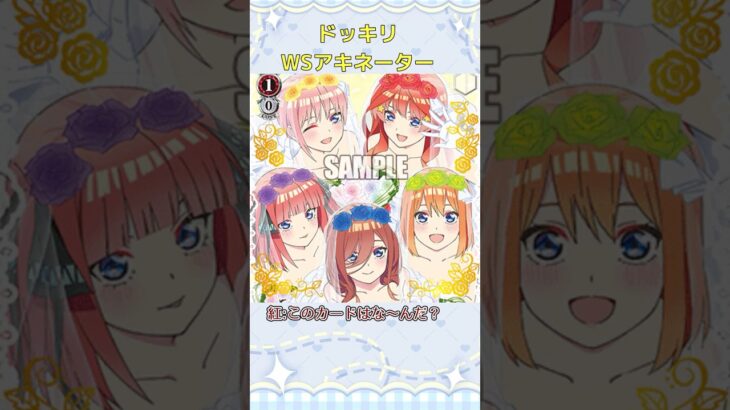 【ドッキリ】【ヴァイス】質問の答えをすべて「はい」にしたらどのカードになる？【ヴァイスシュヴァルツ】【気まぐれの館ヴァイスシュヴァルツ部】【ヴァイスアキネーター】