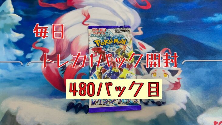 【毎日開封】毎日トレカ１パック開封〜480パック目〜ポケモンカードゲーム　レイジングサーフ