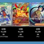 【ポケカ】レイジングサーフの高額ランキングTOP20【ポケモンカード】【2025-10-24】