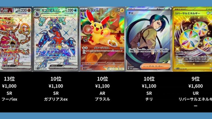 【ポケカ】レイジングサーフの高額ランキングTOP20【ポケモンカード】【2025-10-24】