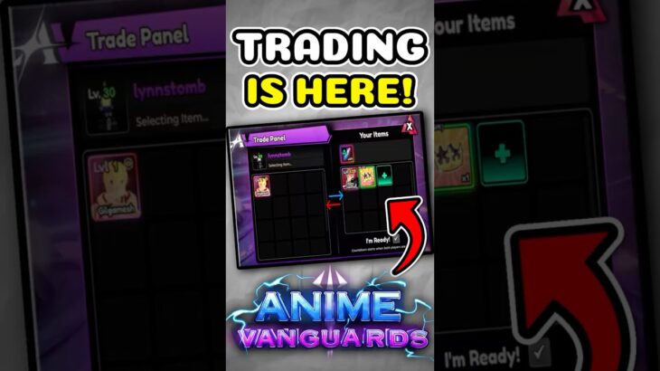 TRADING IS FINALLY HERE!! 😱 | Anime Vanguards 9.0 SNEAK PEEK