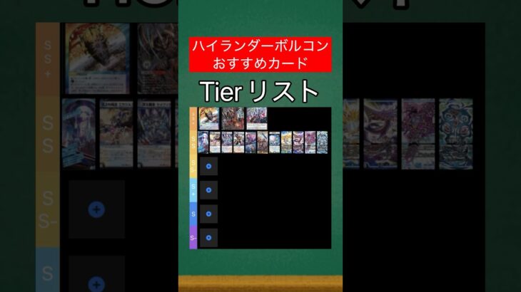【デュエマ】ハイランダーボルコンTierランク【SS編】【part2】#shorts