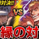 14弾新リーダー因縁の対決!紫ドフラミンゴvs赤ロー【ワンピースカード】