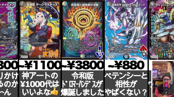 【デュエマ】#229 カードショップ店長が気になる！「高騰・下落・問い合わせ」があったカードの価格紹介をしゃべってみた！！！2025/11/20