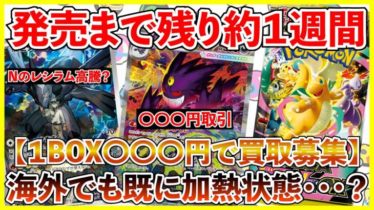 【ポケカ投資】発売まで残り１週間・・・！あのカードは収録されるのか・・・？【ポケカ】【ポケモン】【MEGAドリーム】【メガリザードンY】【メガゲンガー】