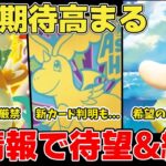 【ポケカ】本日見逃し厳禁抽選開始 待望の再録判明&来年絶望の新規？ 今後期待高まる新情報が続々と到来 【ポケモンカード/MEGAドリームex】