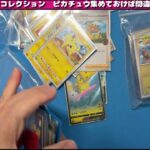 【ポケカ】ポケカコレクション　ピカチュウを集めておこう。間違いなし。Pokémon Trading Card Game