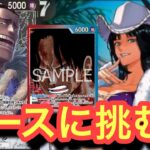 【新弾ワンピースカード】リーダークロコダイルで環境TOPのエースに挑んでみた！エースvsクロコダイル
