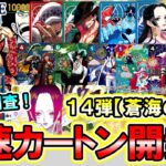 【驚異の封入率】目指せミホークコミパラ！最新弾「蒼海の十傑」 を最速カートン開封します！【ワンピースカード】