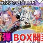 【ワンピ】新弾まさかの2枚神引き！？エッグヘッドクライシスBOX開封したらまさかの結果に！？