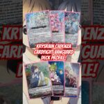 Krysrain Cadenza Cardfight Vanguard Deck Profile January 2026!