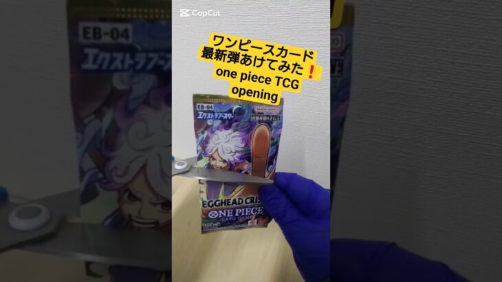 【ワンピースカード開封】エッグヘッドクライシス――ニカボニーを引く挑戦 one piece TCG EGGHEAD CRISIS Pack opening #shorts