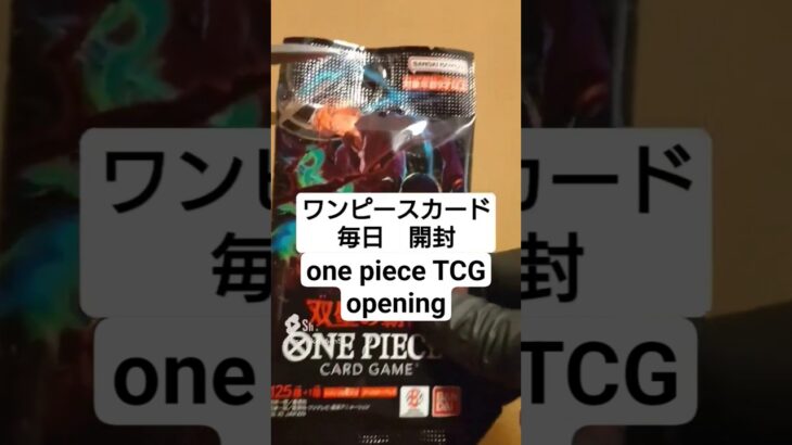 【ワンピースカード開封】双璧の覇者、運命の開封結果は…？ one piece TCG Pack opening #shorts