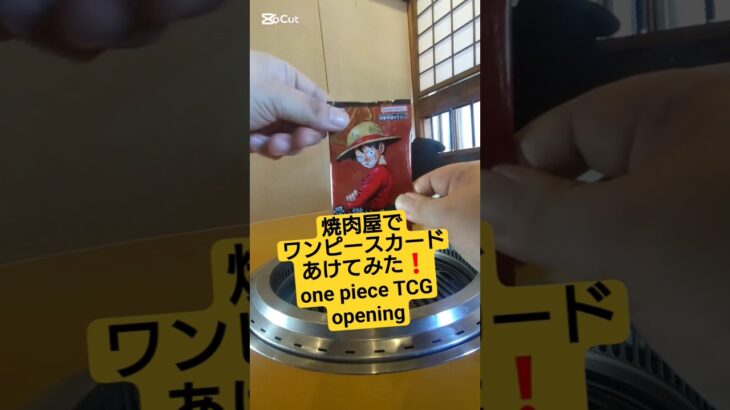 【ワンピースカード】焼肉屋で買取額100万円超えのルフィが出る受け継がれる意志を開封 one piece TCG Pack opening #shorts