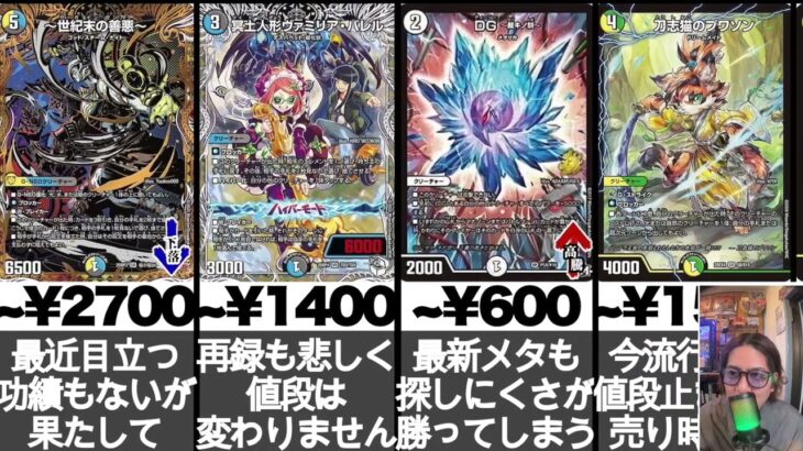 【デュエマ】#302 カードショップ店長が気になる！「高騰・下落・問い合わせ」があったカードの価格紹介をしゃべってみた！！！2026/02/26