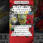 バラエティ開封でオーバーラッシュレア狙い！#リベンジハーツ　#5thanniversary　#新星のギアスチャージ　#遊戯王ラッシュデュエル　#開封動画