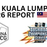 BCS Kuala Lumpur 25/26 Report