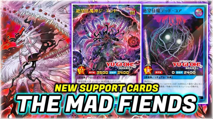 DESPAIR AND DESIRE!!! NEW SUPPORT! Mad Fiend of Despair Deck Testing! | Yu-Gi-Oh Rush Duel | EDOPRO