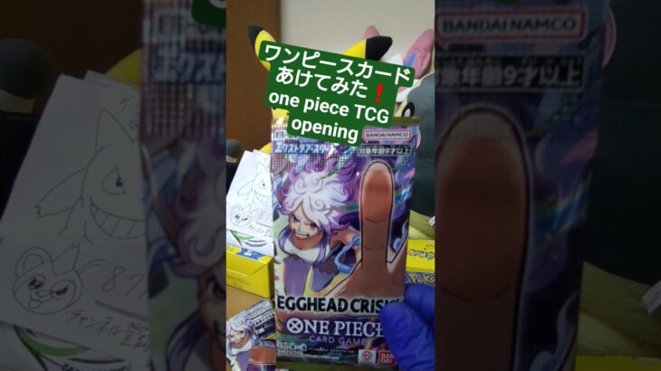 【ワンピースカード開封】エッグヘッドクライシス！ゾロSR引けなければ大爆死の敗北者 one piece TCG EGGHEAD CRISIS Pack opening #shorts
