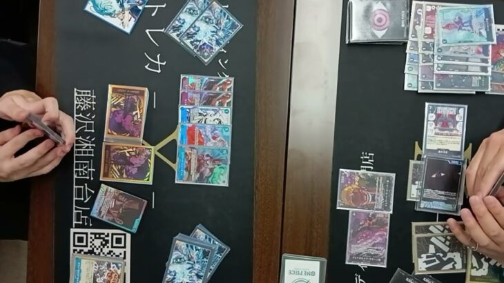 トレカ-X-新時代5on5 ワンピースカード5on5 黒イム VS 赤青エース　５回戦