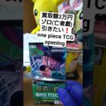 【ワンピースカード開封】三千世界の先へ――師弟の絆でゾロ《亡者戯》を引く挑戦 one piece TCG Pack opening #shorts
