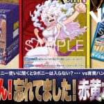 【ワンピースカード】すみません！今更ですが、まさかの新弾前に赤黄ボニーvs青黄ハンコックの対戦・解説！